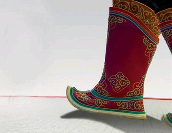 蒙古人的传统蒙古靴