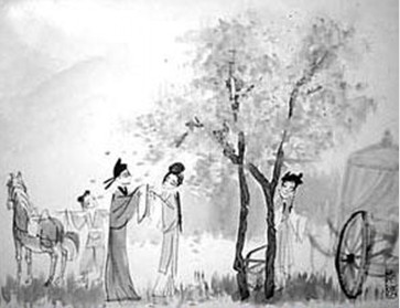 【清明节习俗之:射柳】